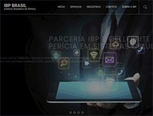 Tablet Screenshot of ibpbrasil.com.br